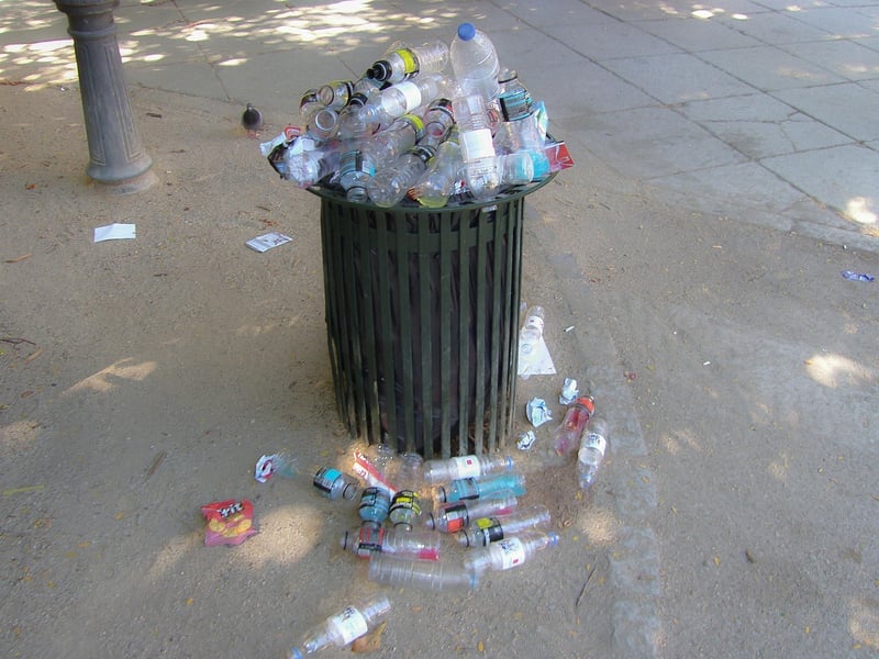 Recycled plastic clothing